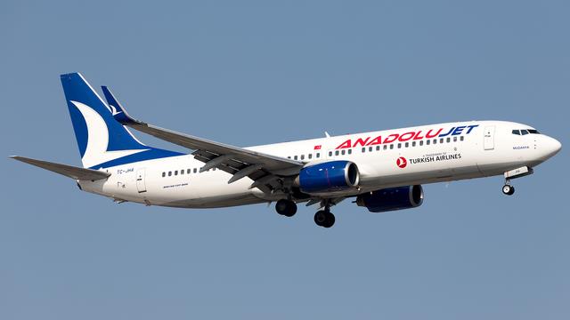 TC-JHA:Boeing 737-800:Turkish Airlines
